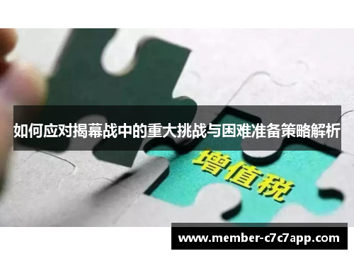 如何应对揭幕战中的重大挑战与困难准备策略解析