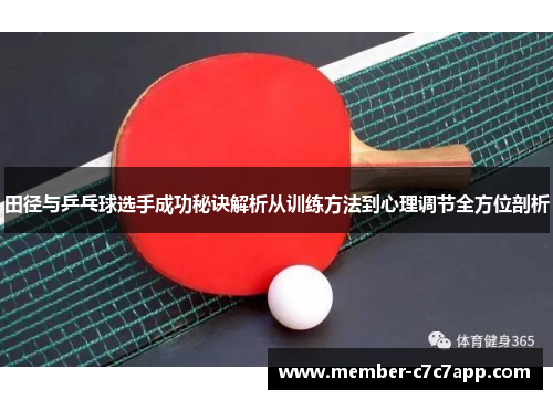 田径与乒乓球选手成功秘诀解析从训练方法到心理调节全方位剖析